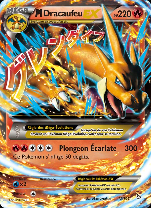M-Dracaufeu EX card