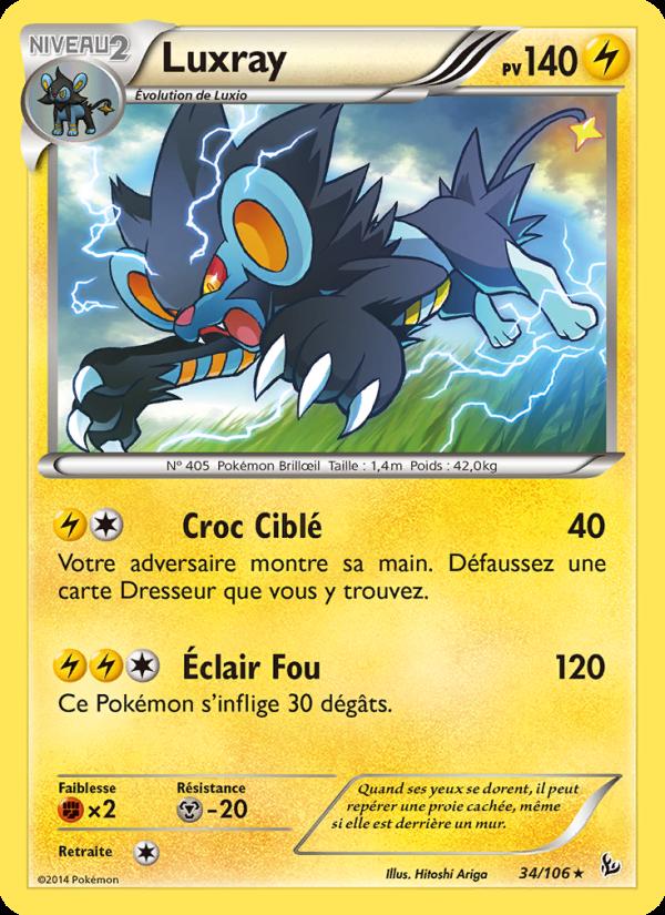 Luxray card