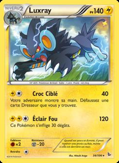 Luxray card
