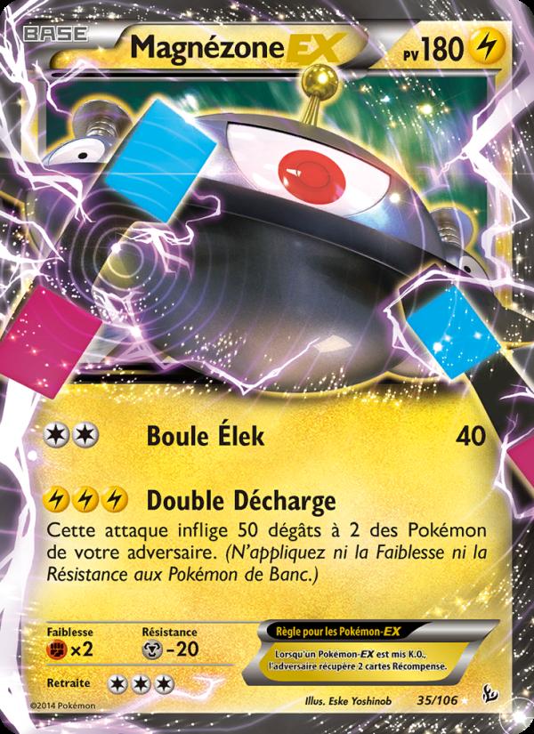 Magnézone EX card