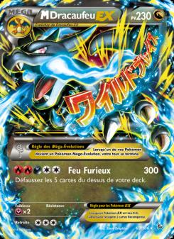 M-Dracaufeu EX card