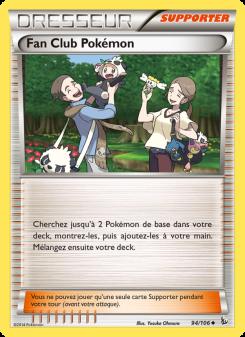 Fan Club Pokémon card