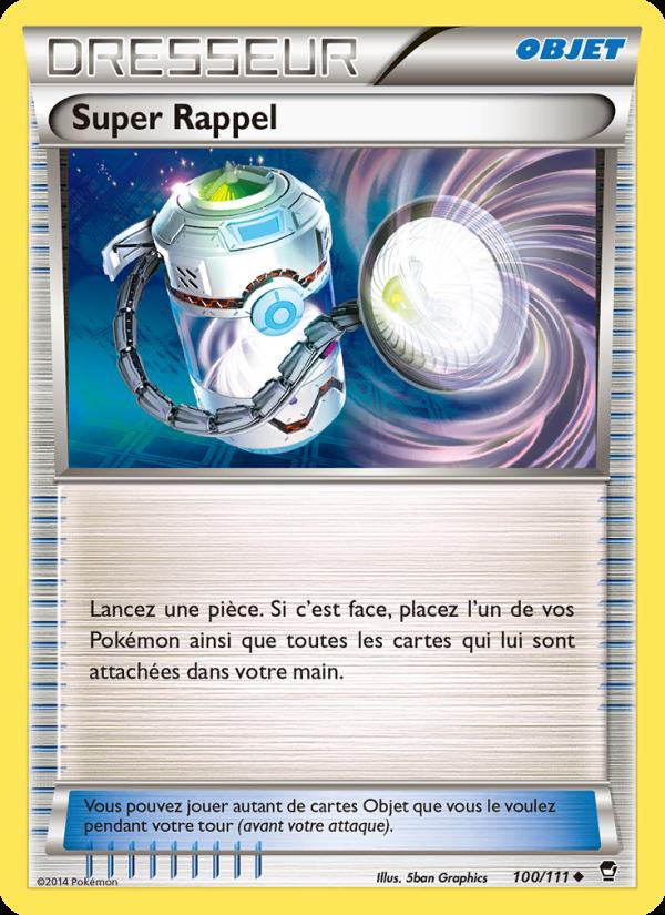 Super Rappel card