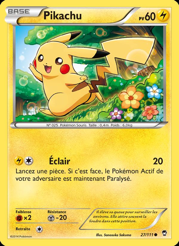 Pikachu card