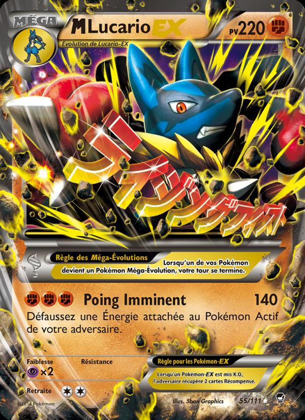 M-Lucario EX card