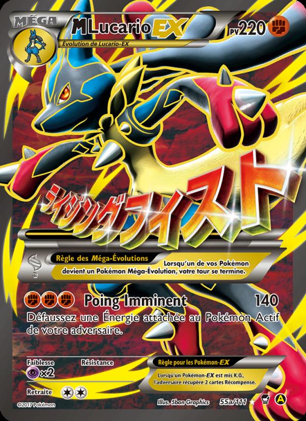 M-Lucario EX card