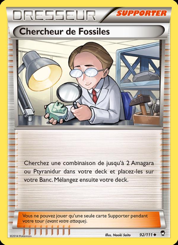 Chercheur de Fossiles card