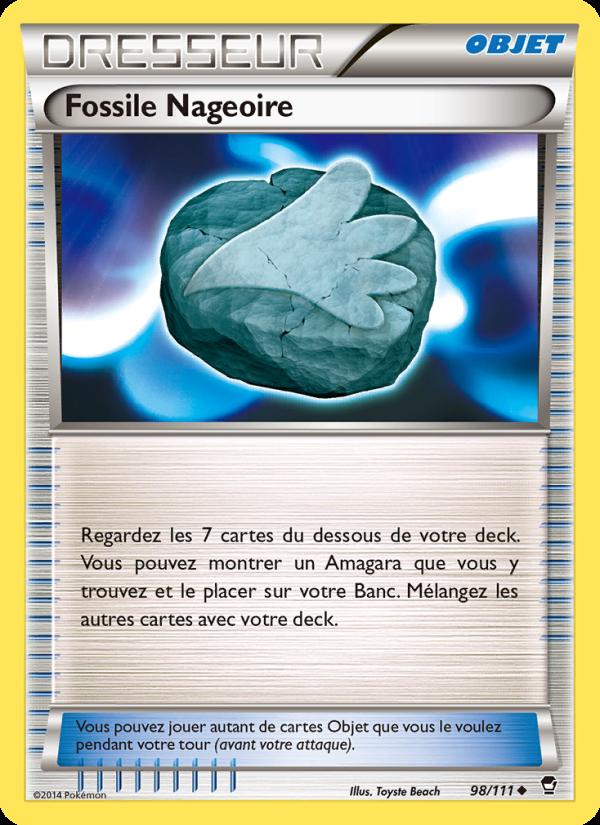 Fossile Nageoire card