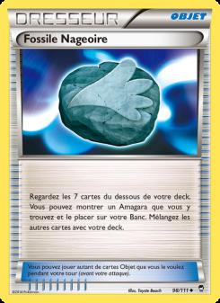Fossile Nageoire card