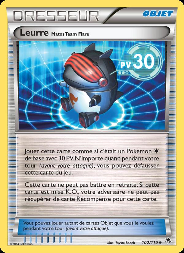 Leurre Matos Team Flare card