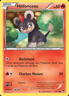 Hélionceau card
