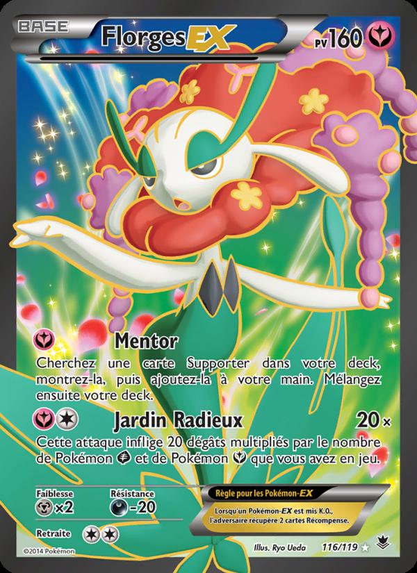Florges EX card