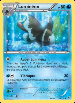 Luminéon card