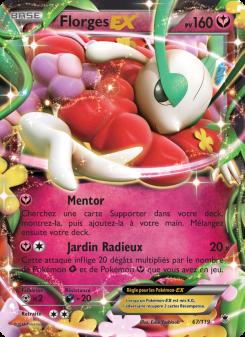 Florges EX card