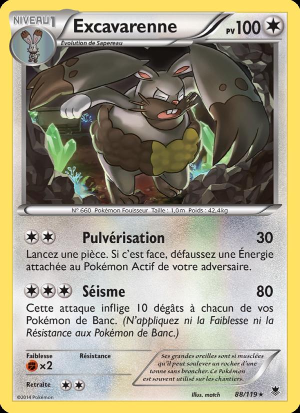 Excavarenne card