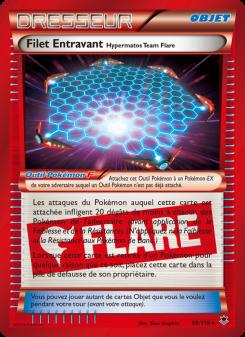 Filet Entravant Hypermatos Team Flare card