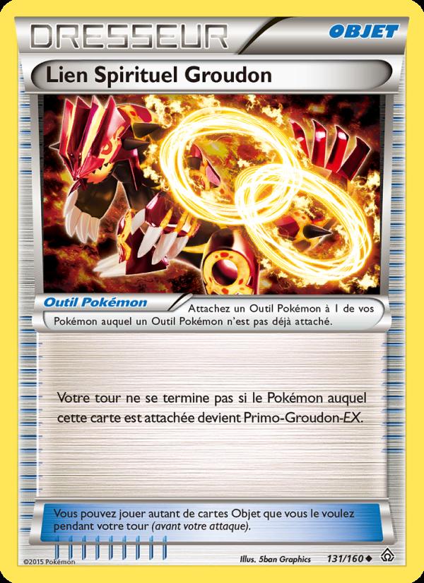 Lien Spirituel Groudon card