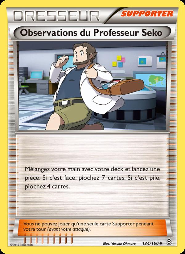 Observations du Professeur Seko card