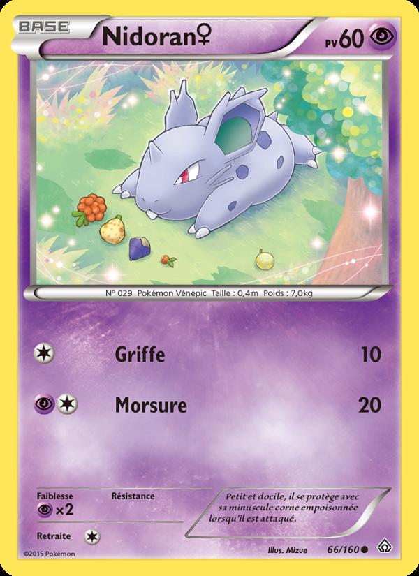 Nidoran♀ card