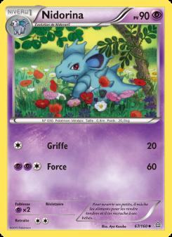 Nidorina card