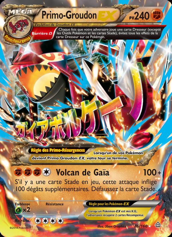 Primo-Groudon EX card