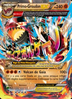 Primo-Groudon EX card