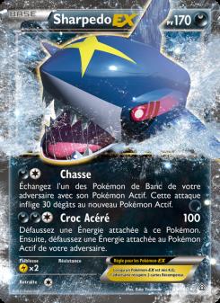Sharpedo EX card