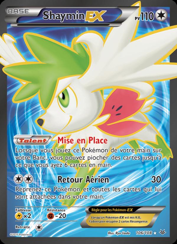 Shaymin EX card