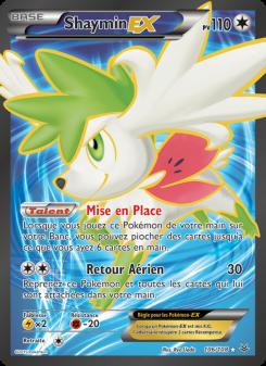 Shaymin EX card