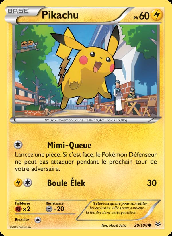 Pikachu card