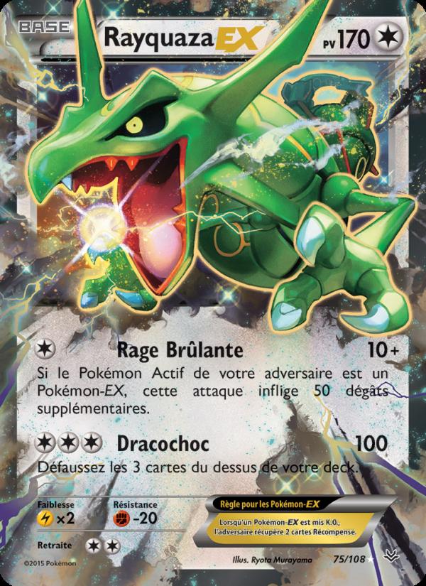 Rayquaza EX card