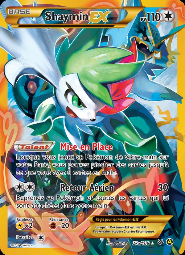 Shaymin EX card