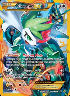Shaymin EX card