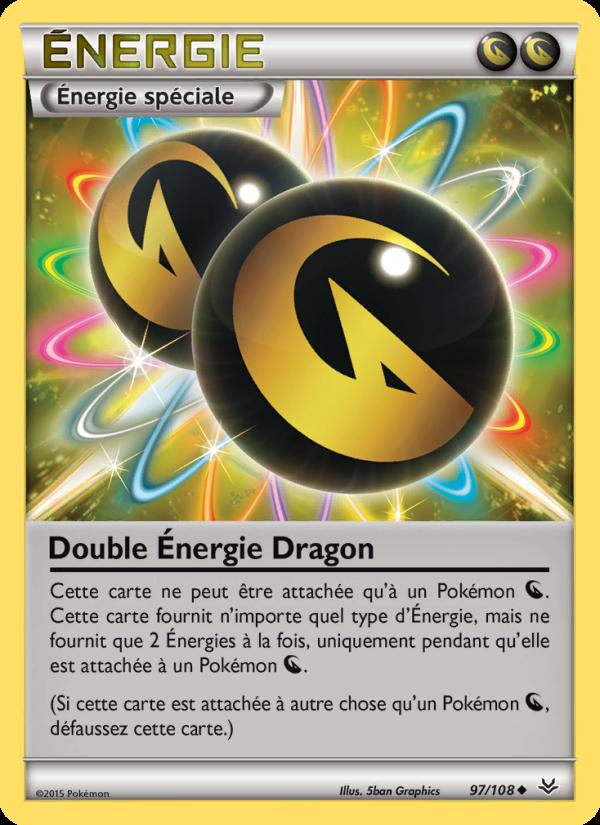 Double Énergie Dragon card