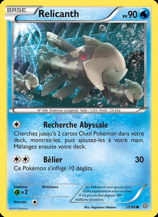 Relicanth card
