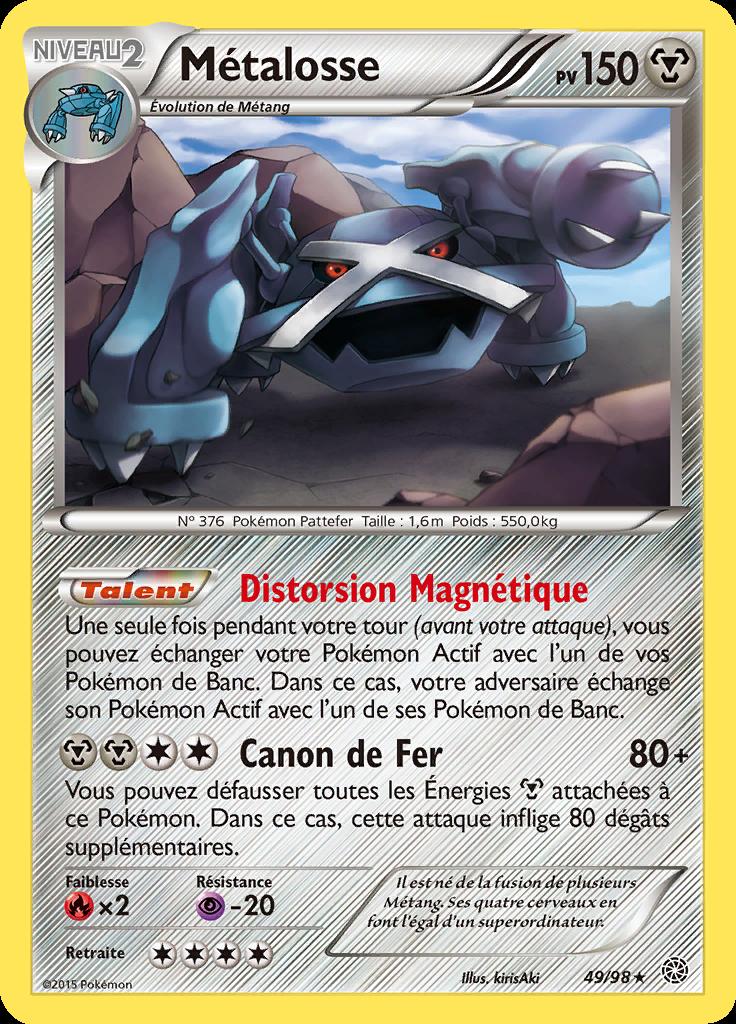 Métalosse card