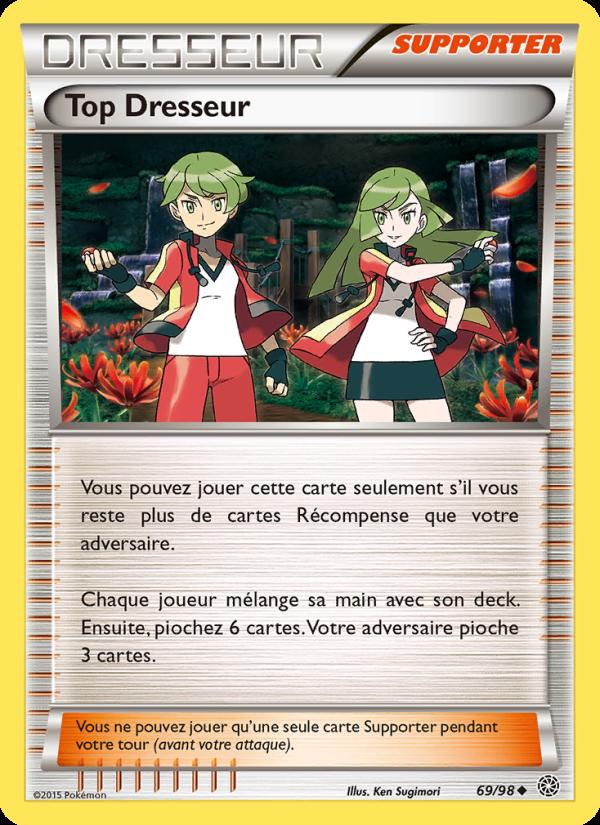 Top Dresseur card