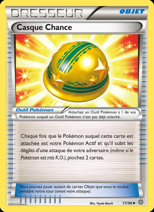 Casque Chance card