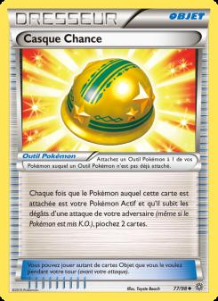 Casque Chance card