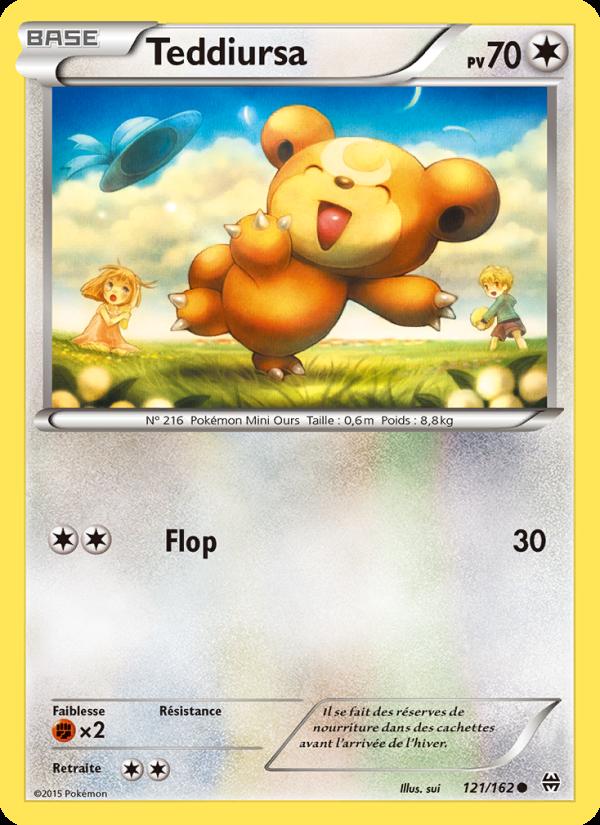 Teddiursa card