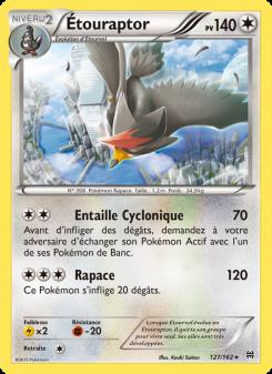 Étouraptor card
