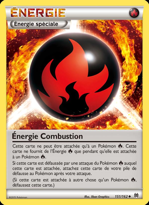 Énergie Combustion card