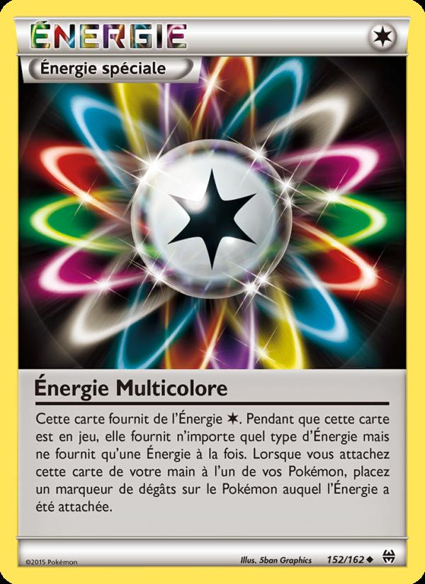 Énergie Multicolore card