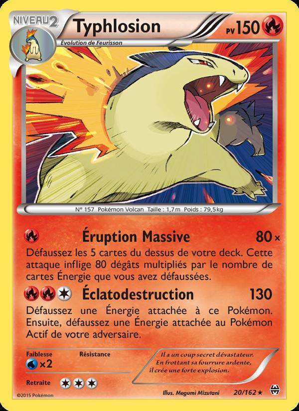Typhlosion card