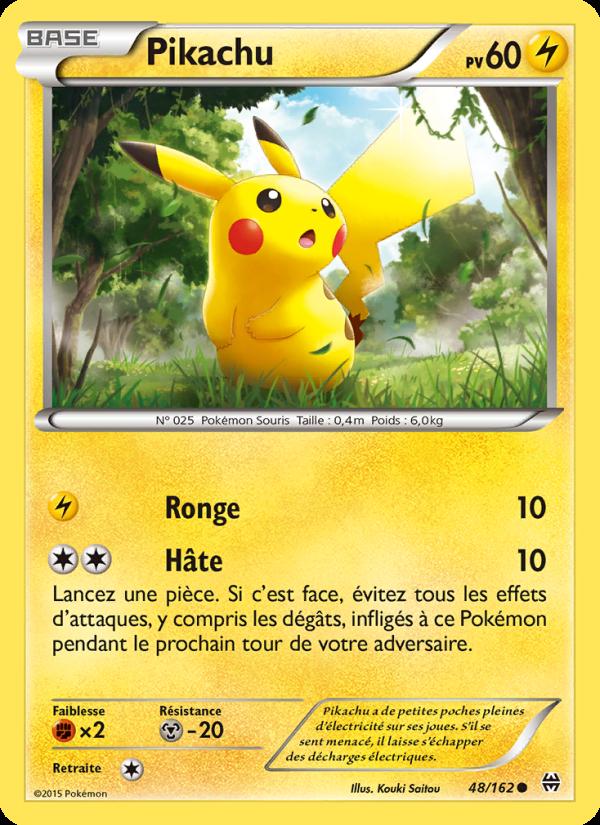 Pikachu card