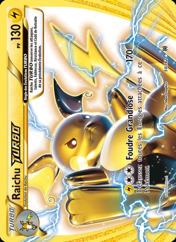 Raichu TURBO card