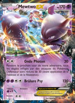 Mewtwo EX card