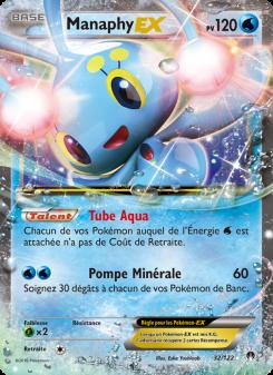 Manaphy EX card