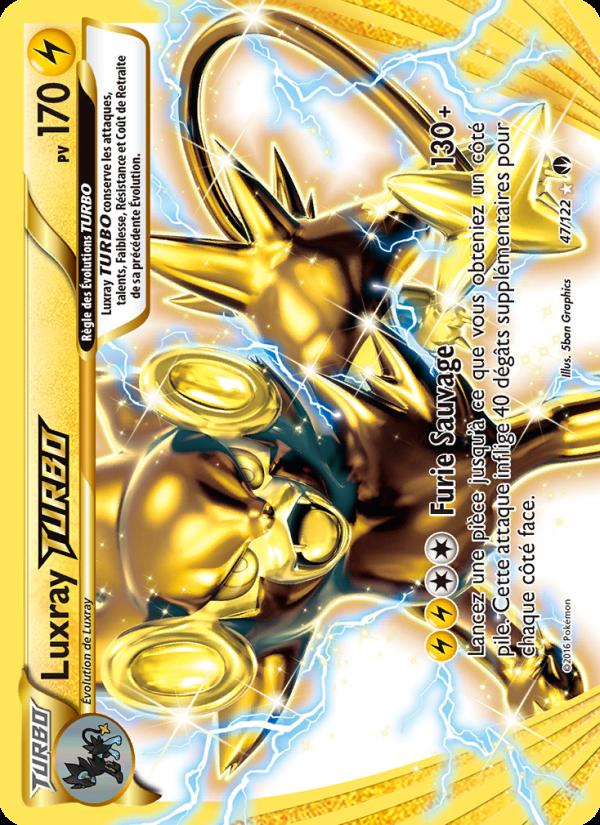 Luxray TURBO card