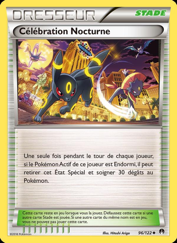 Célébration Nocturne card